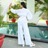 Pure White Delight Co-ord Set