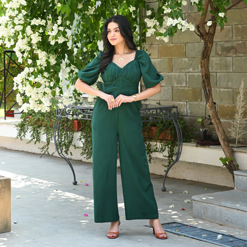 Mossy Green Jumpsuit