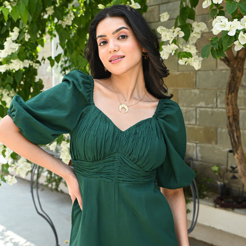 Mossy Green Jumpsuit