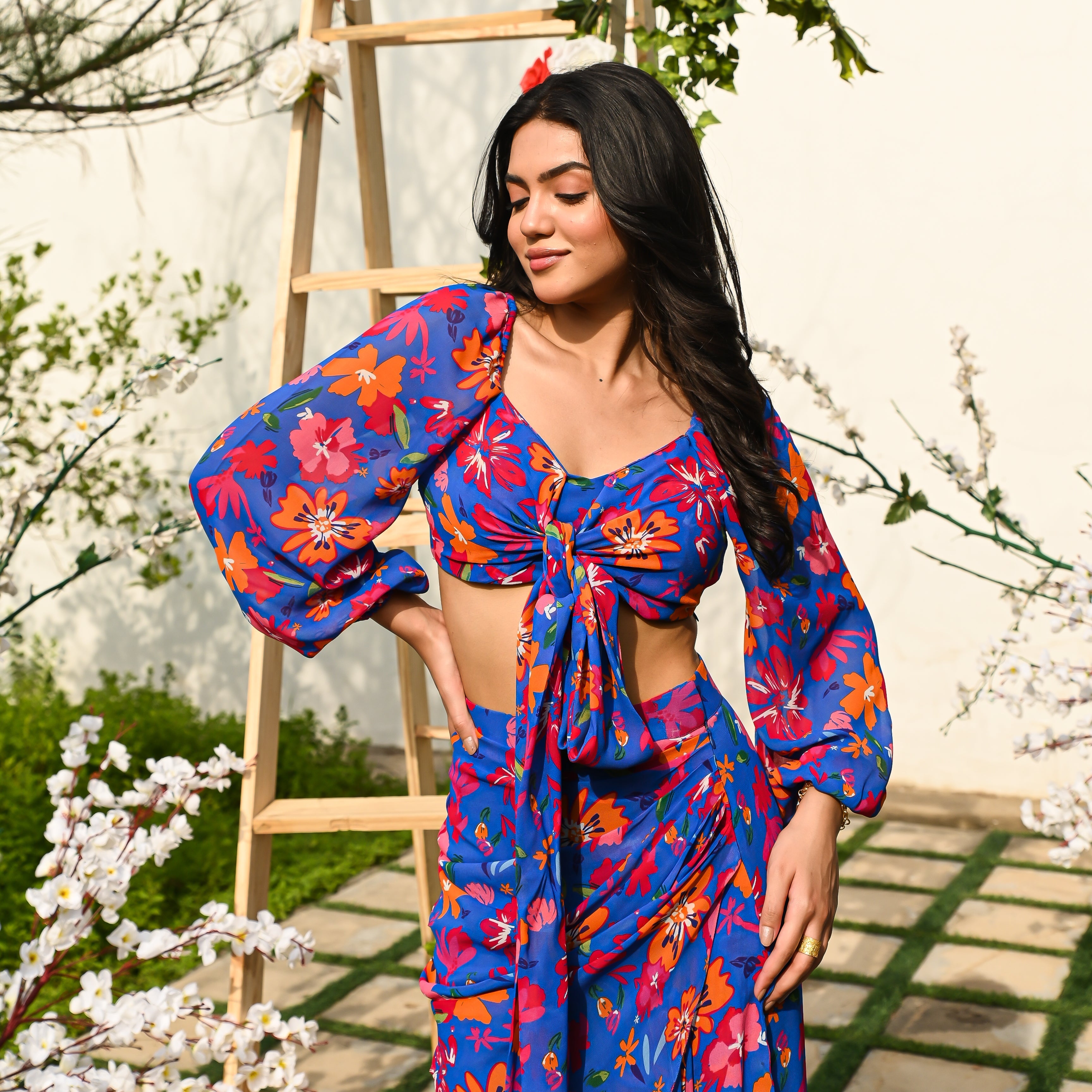 Oceanic Blue Co-ord Set