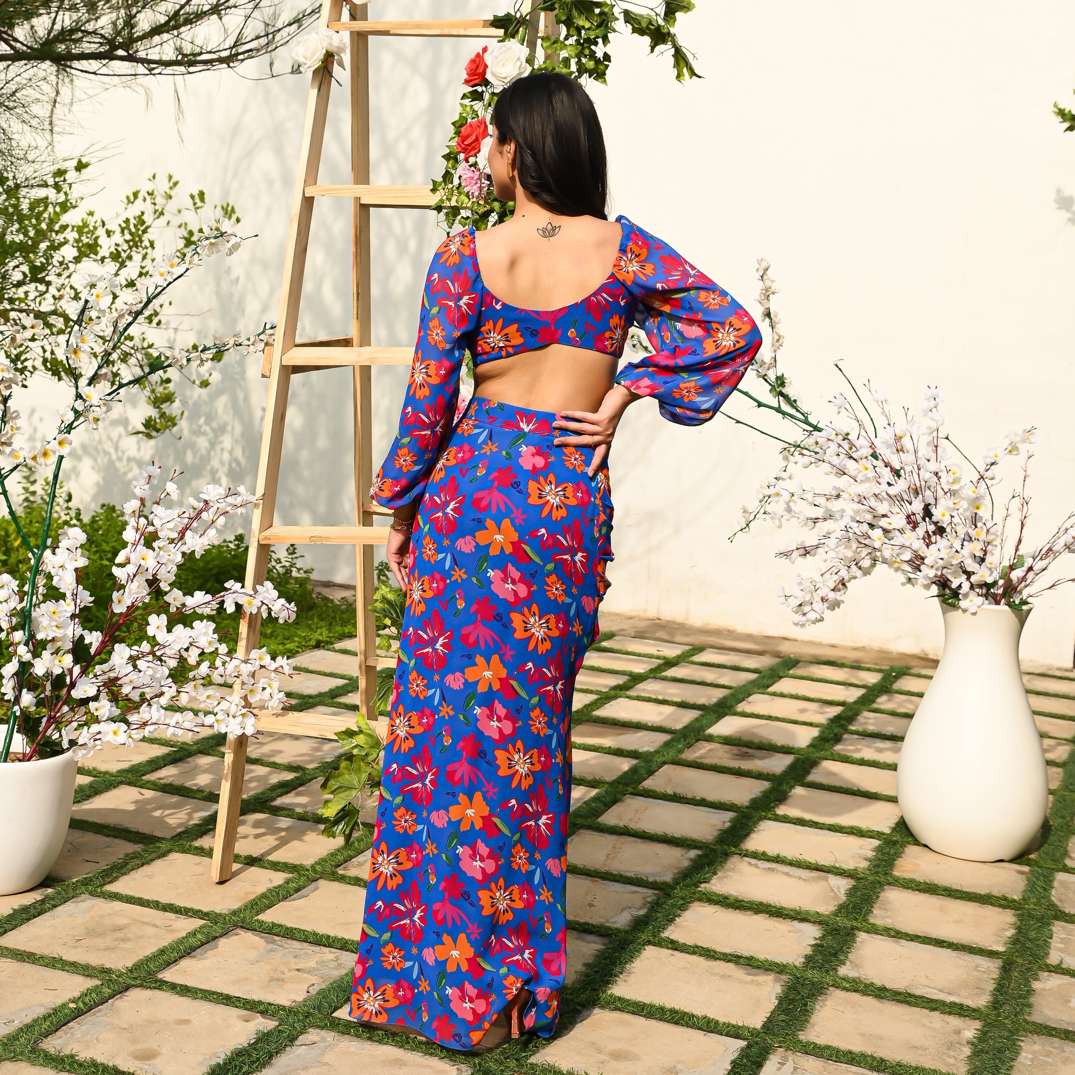 Oceanic Blue Co-ord Set