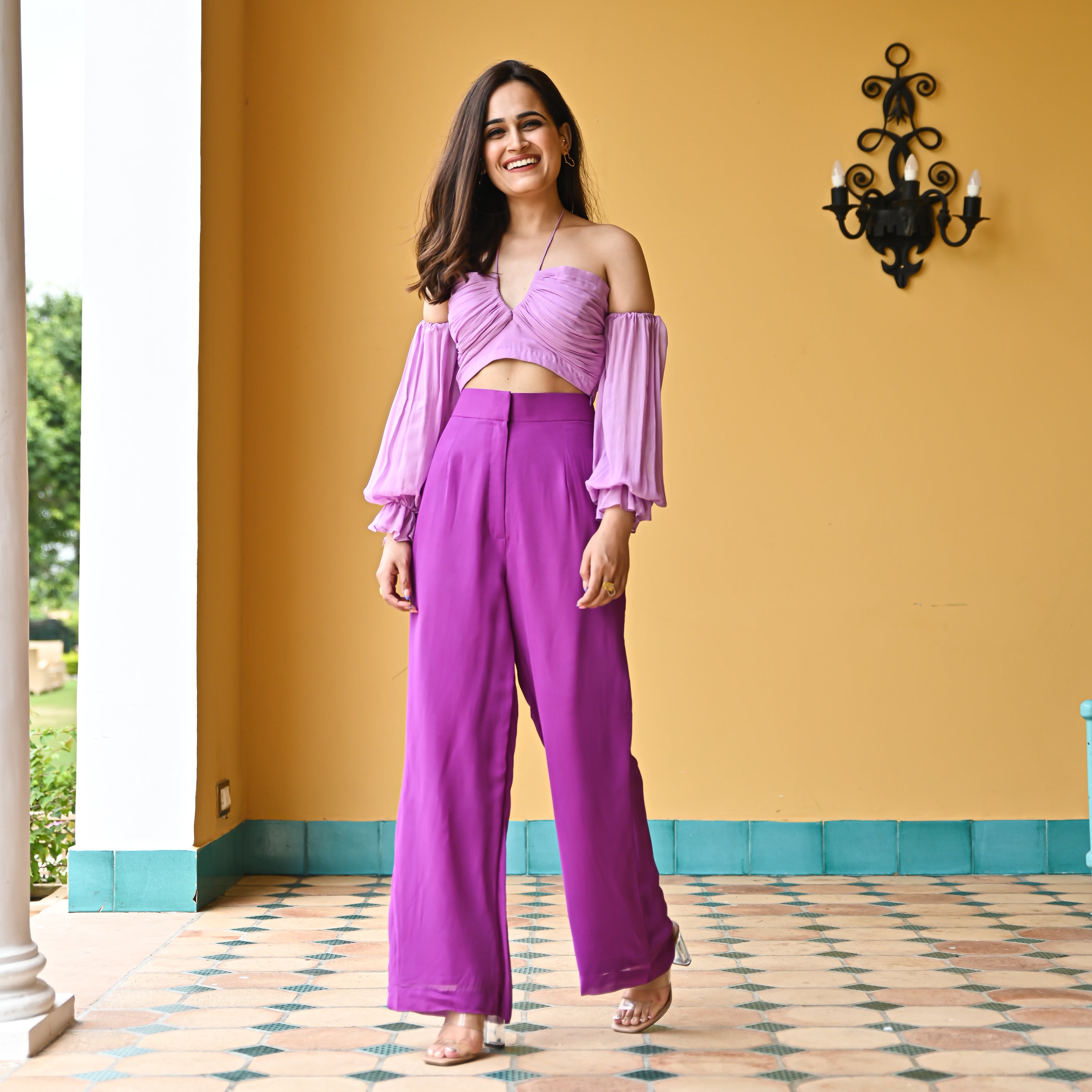 Vivid Viola Co-ord Set