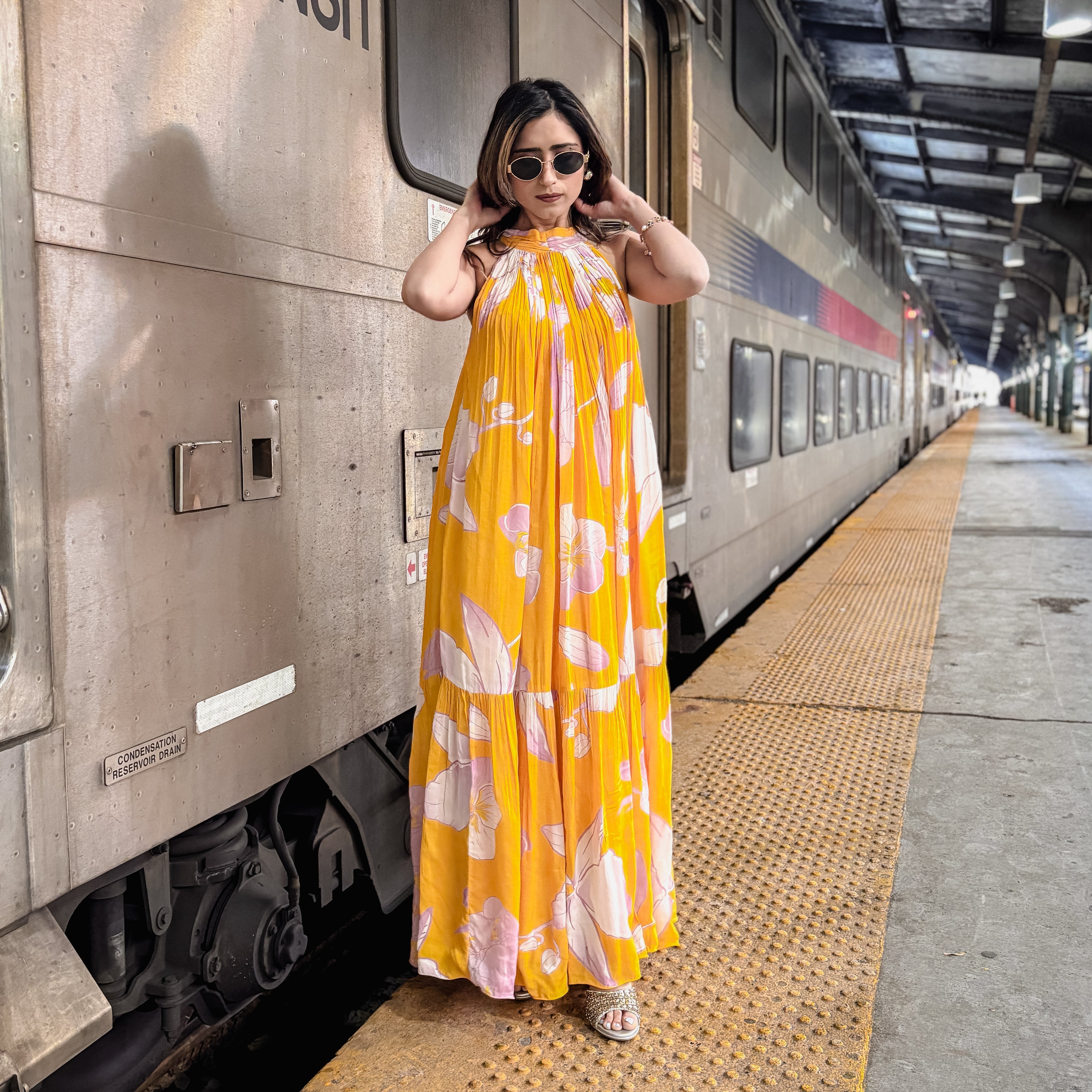 Hudson Sunset Long Dress