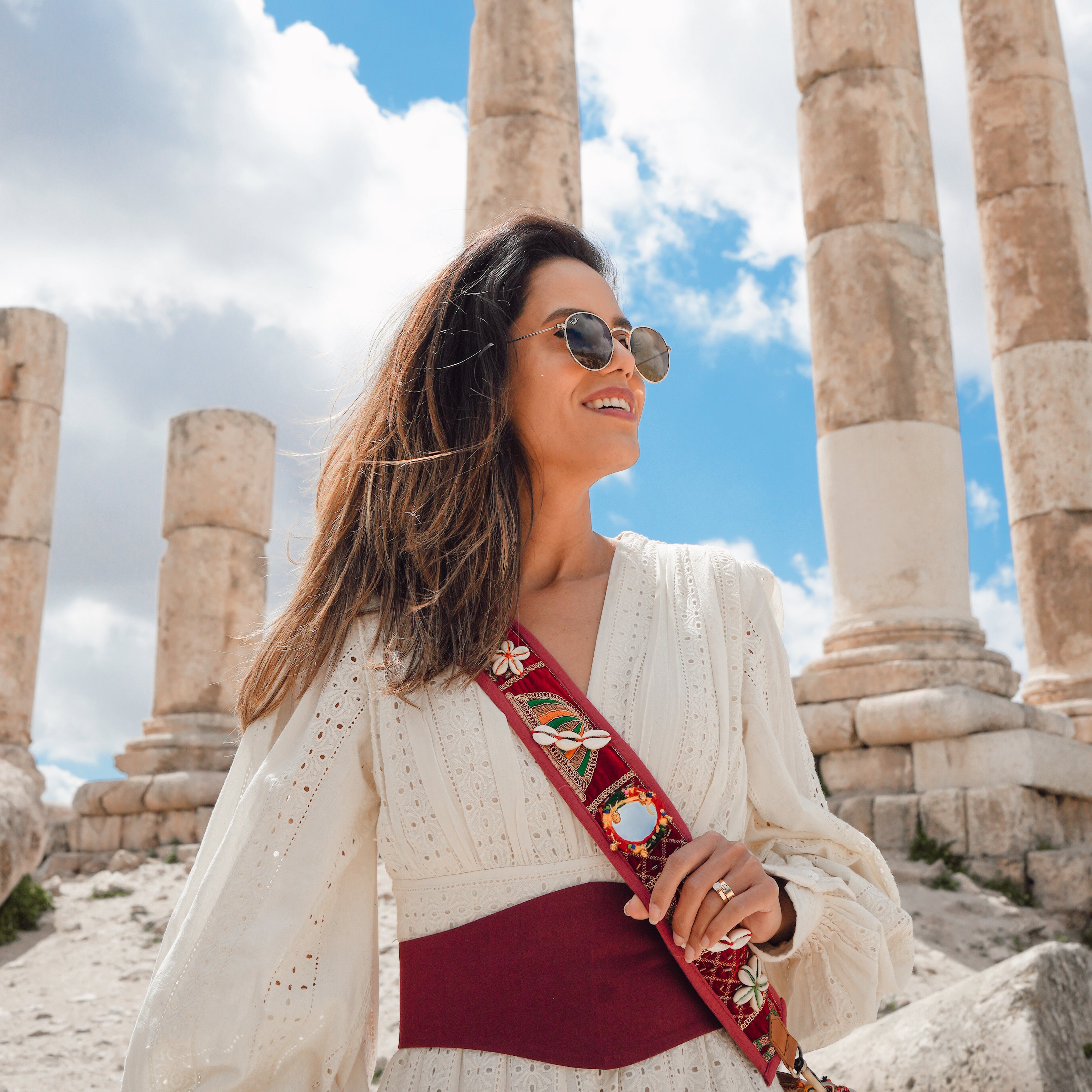 Aakriti Rana in Boho Chic Long Dress