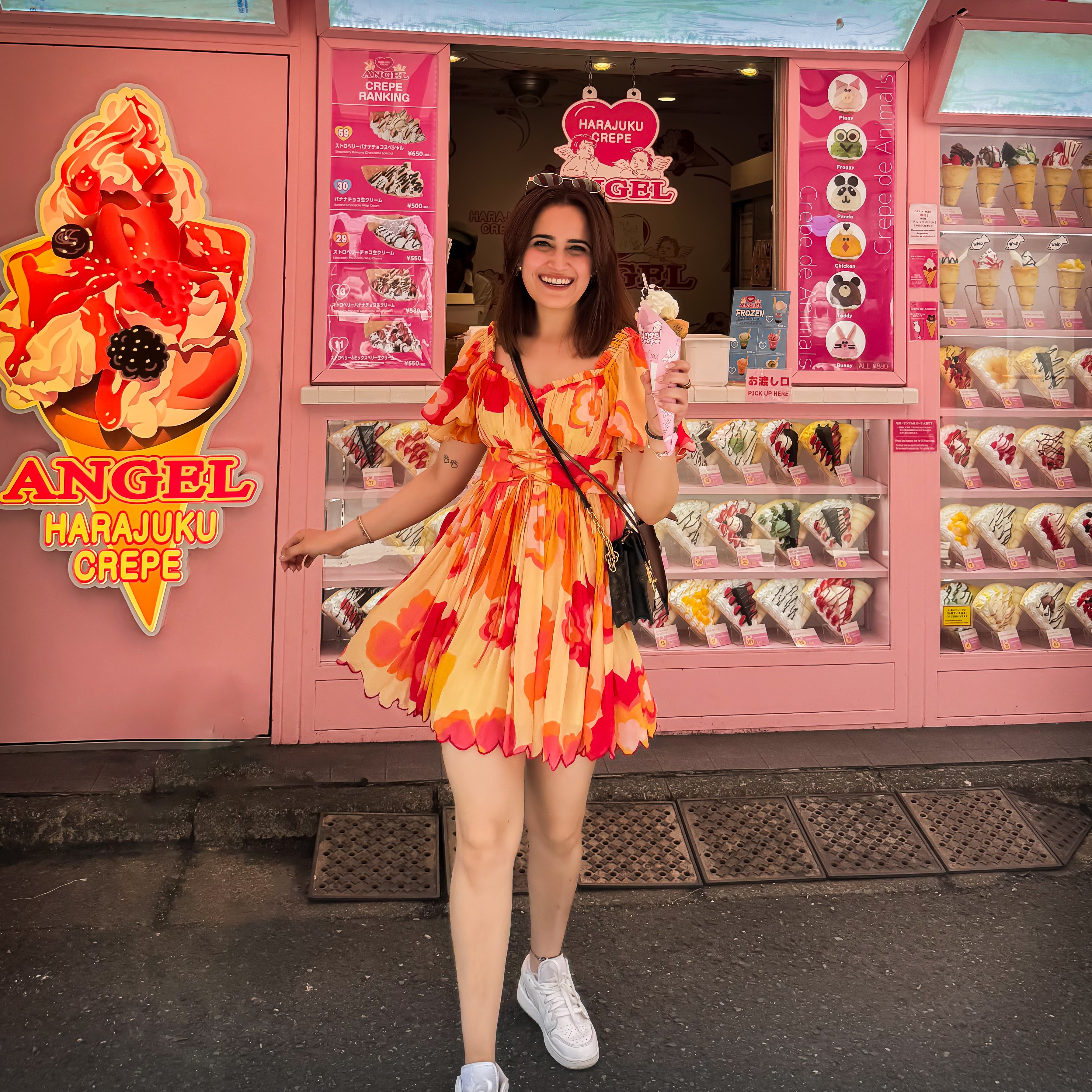 Tokyo Blossom Short Dress