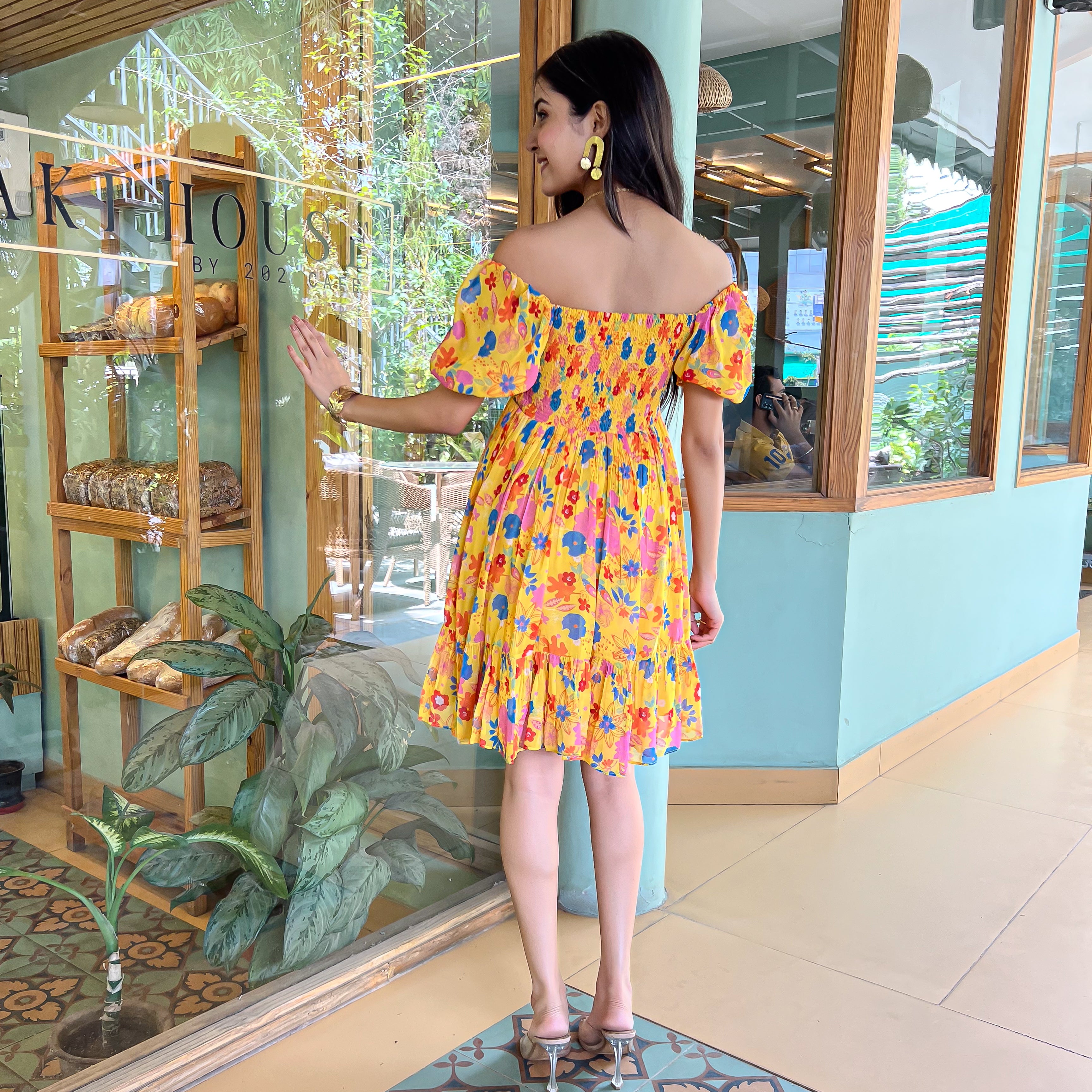 Daisy Delight Short Dress