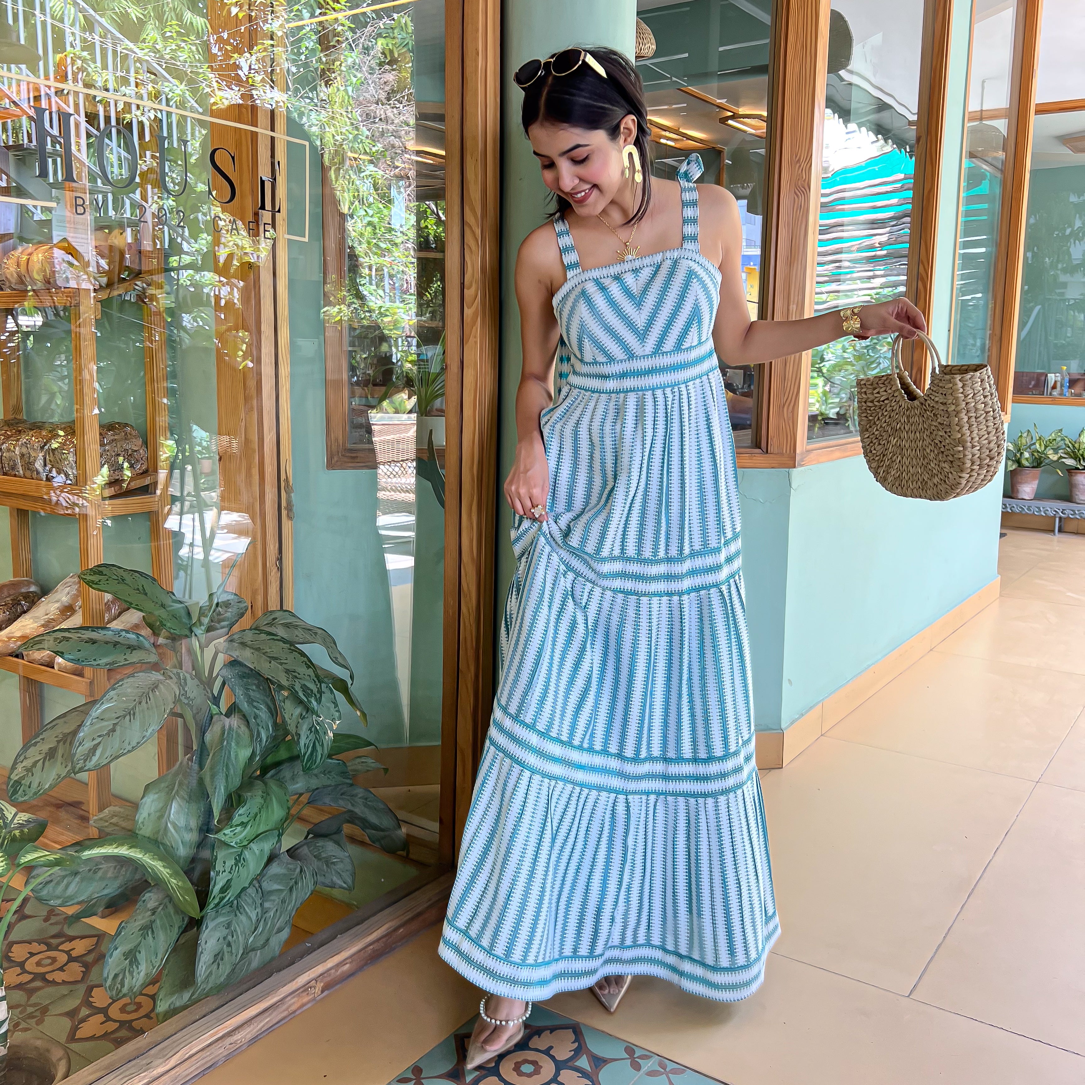Seaside Stroll Long Dress