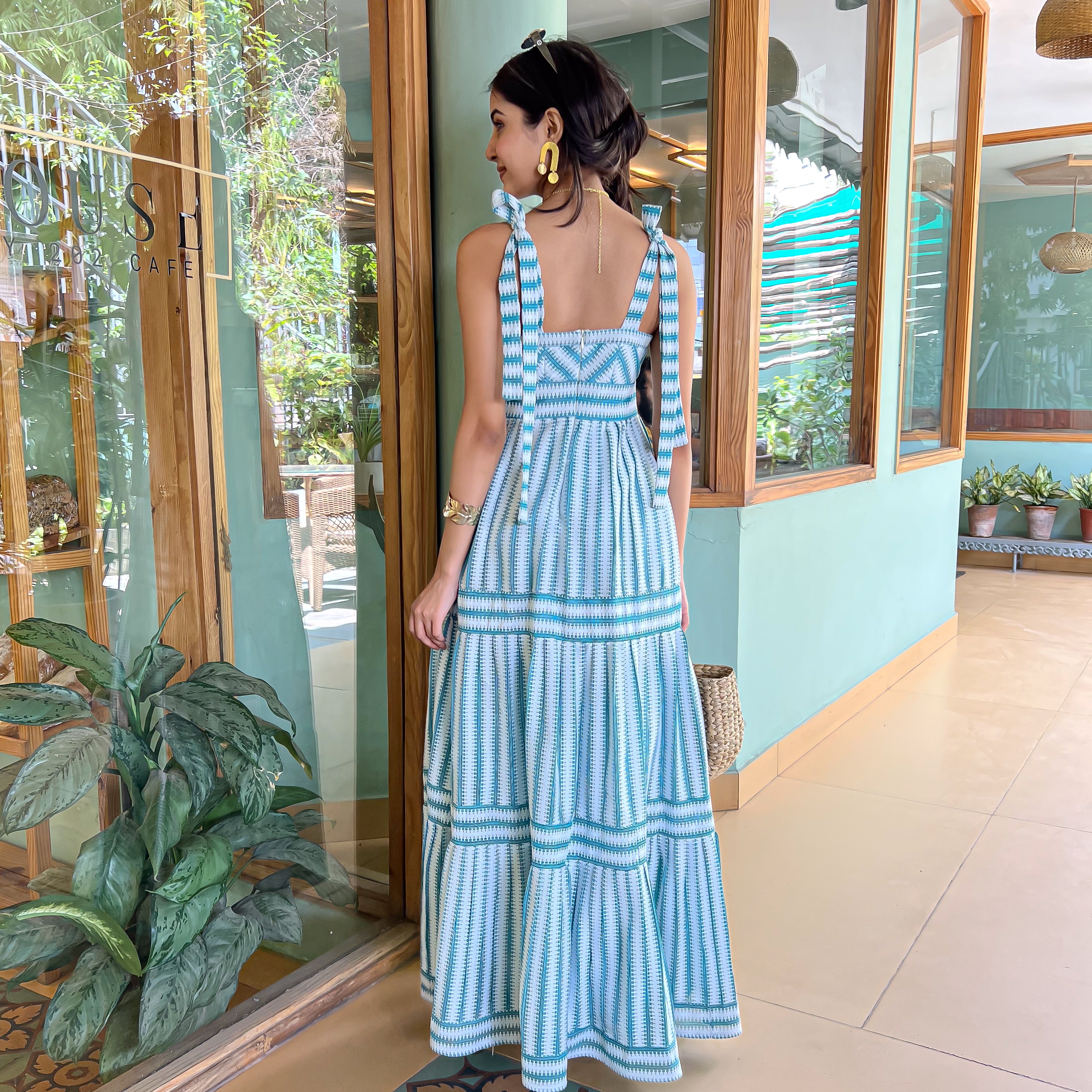 Seaside Stroll Long Dress