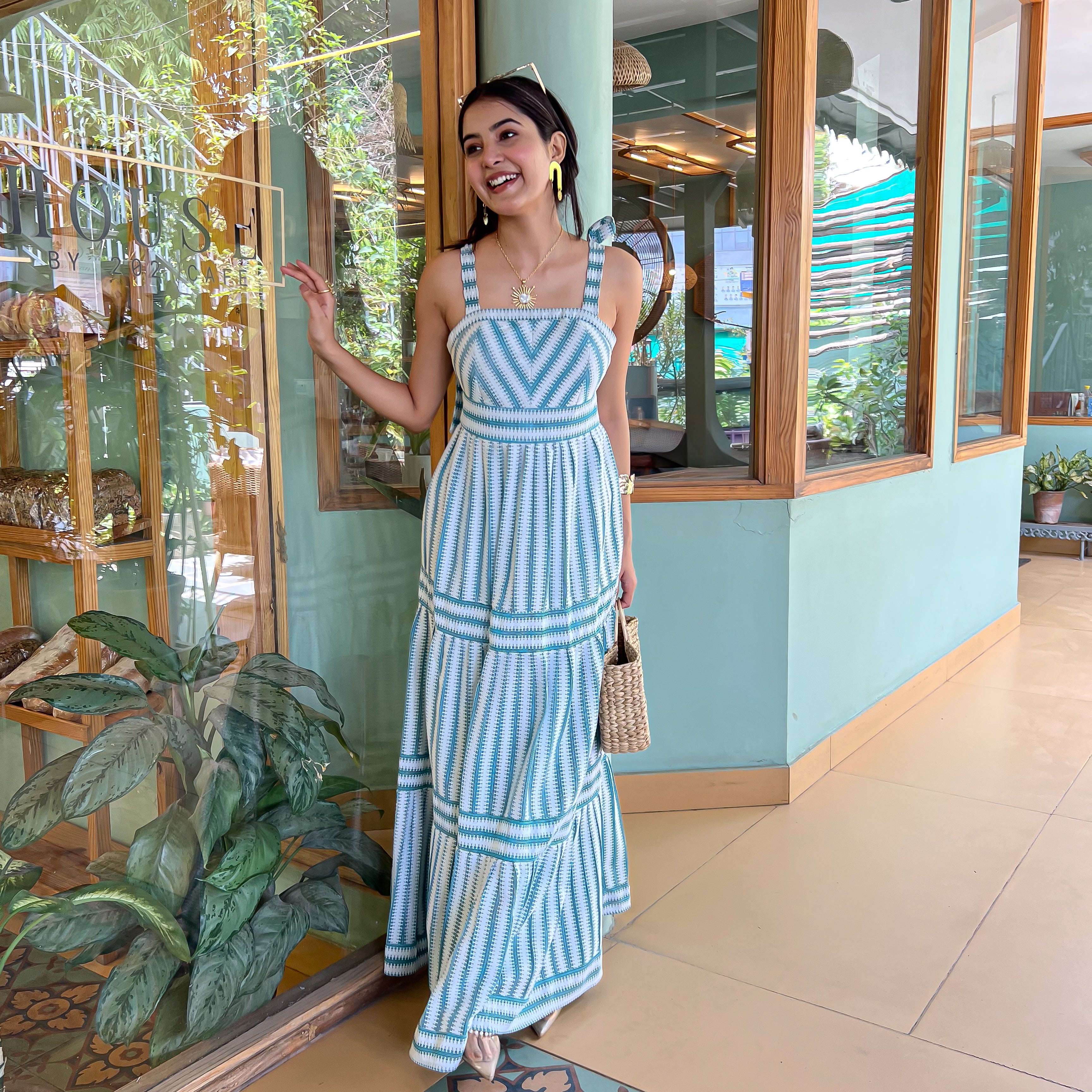 Seaside Stroll Long Dress