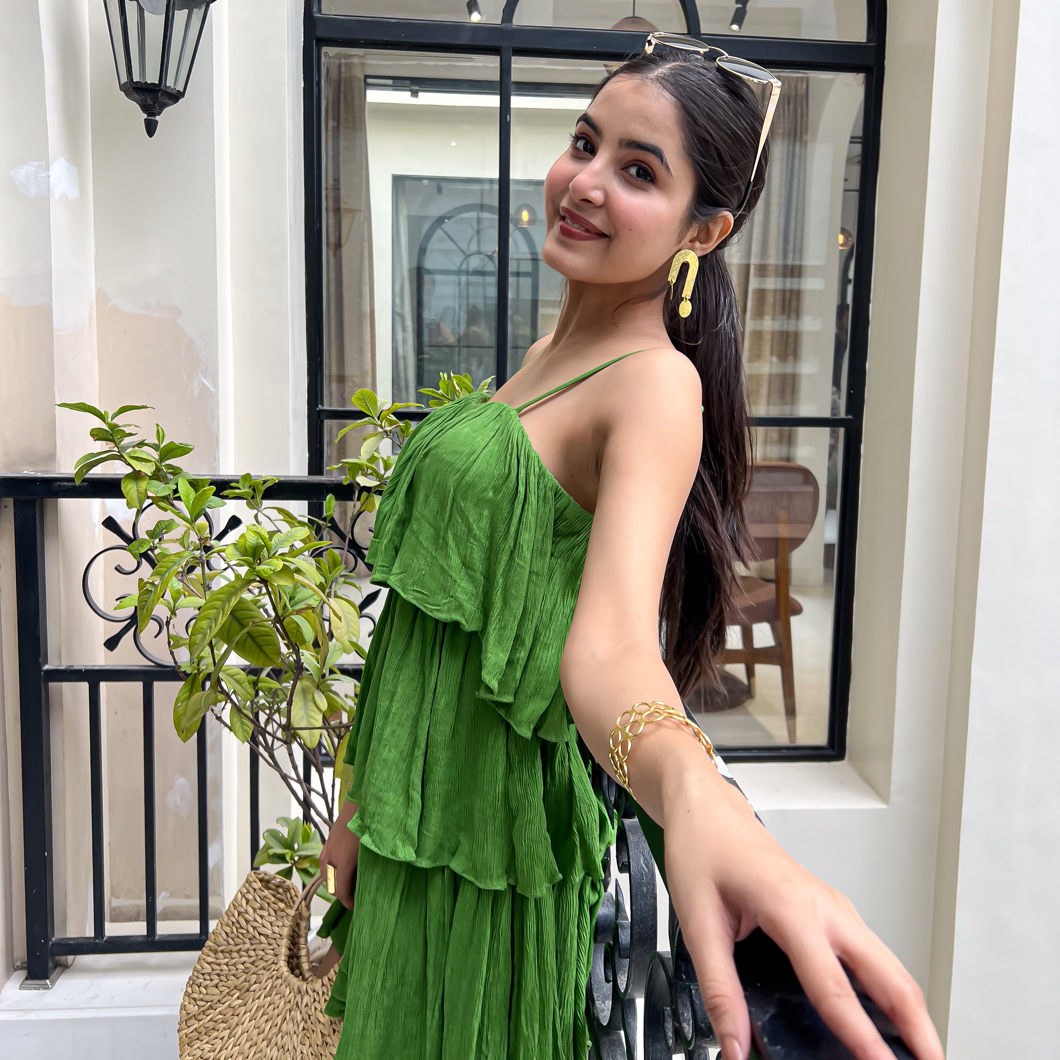 Emerald Getaway Short Dress