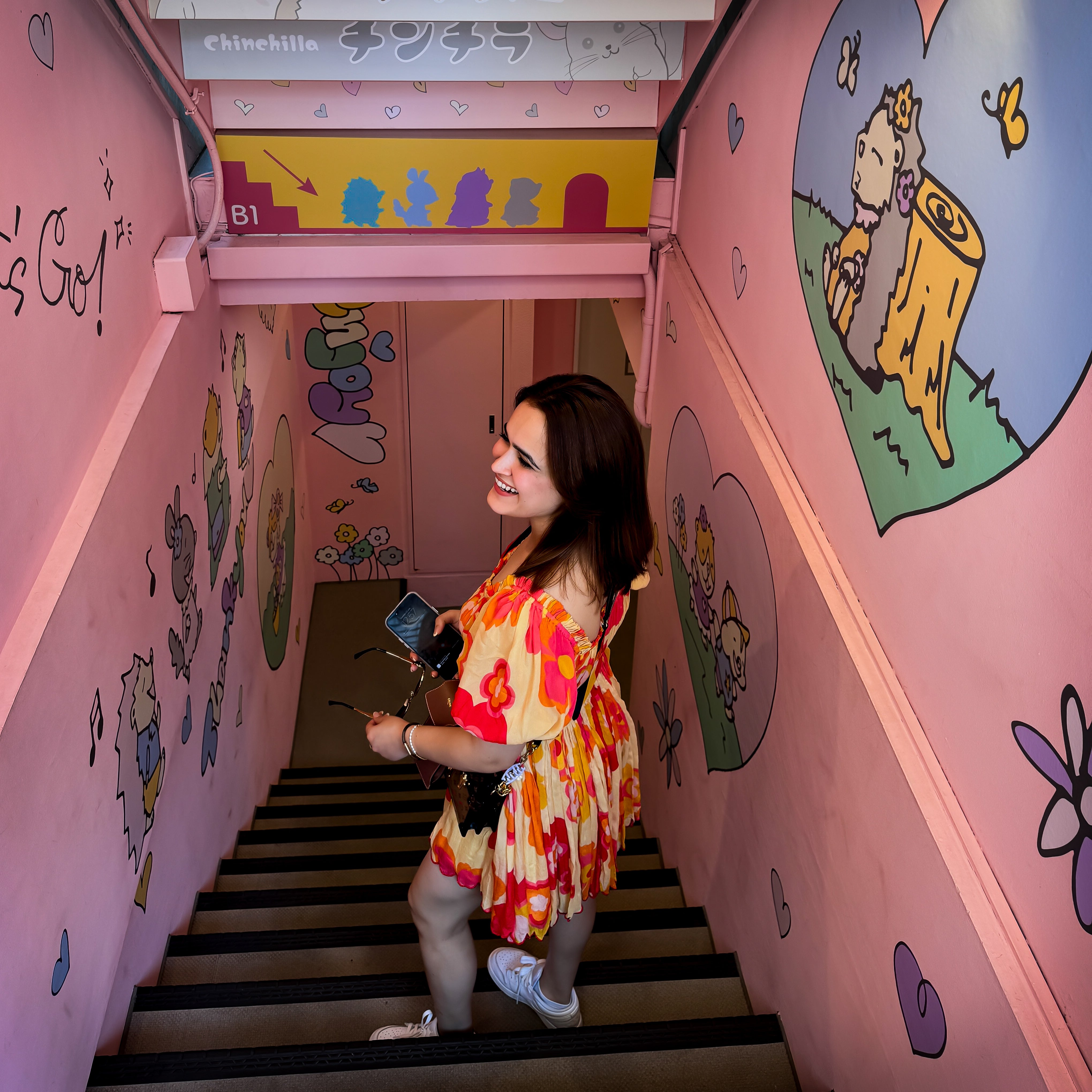 Tokyo Blossom Short Dress