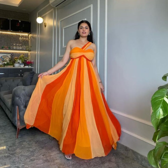 Carnival Charm Flared Dress