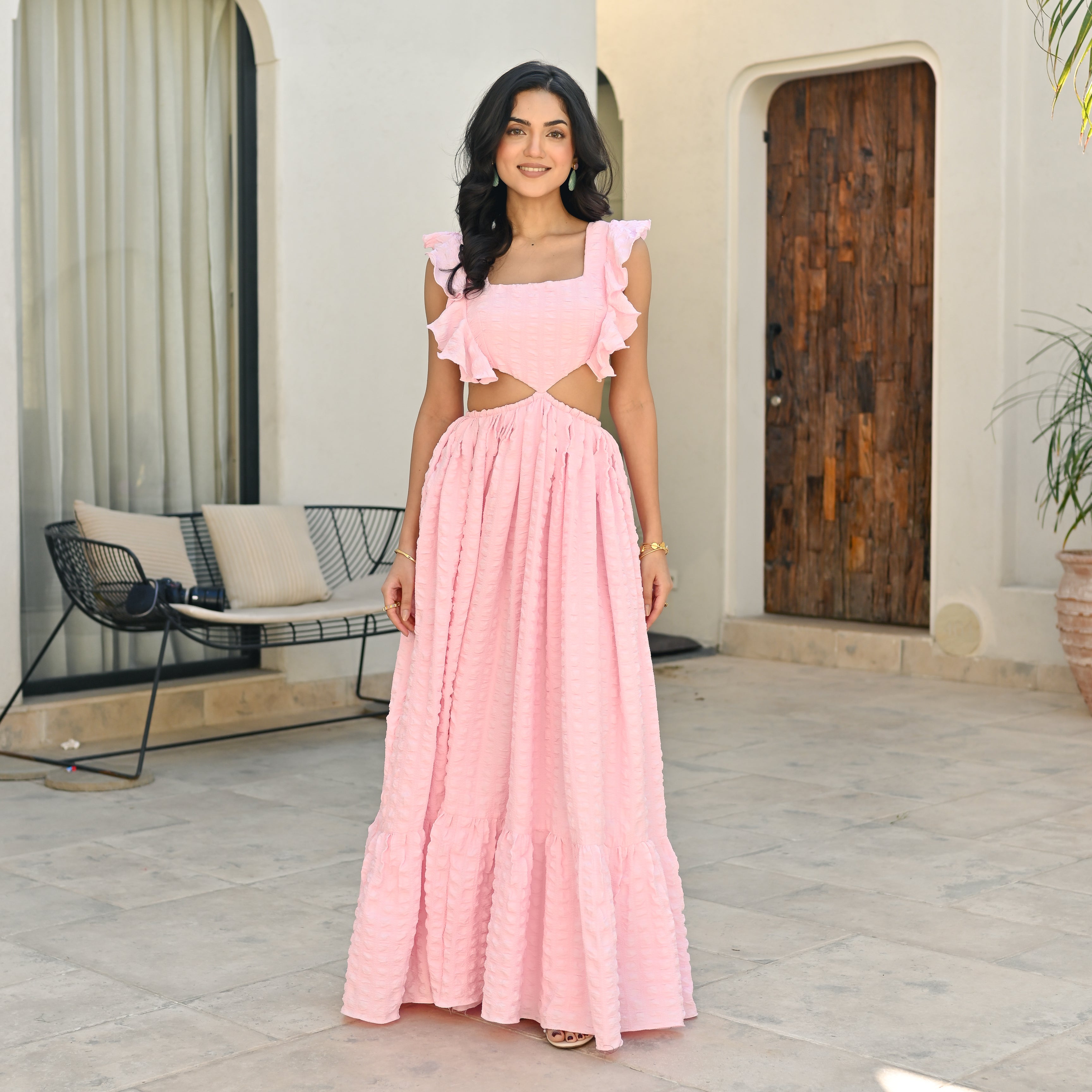 Bubblegum Bliss Long Dress