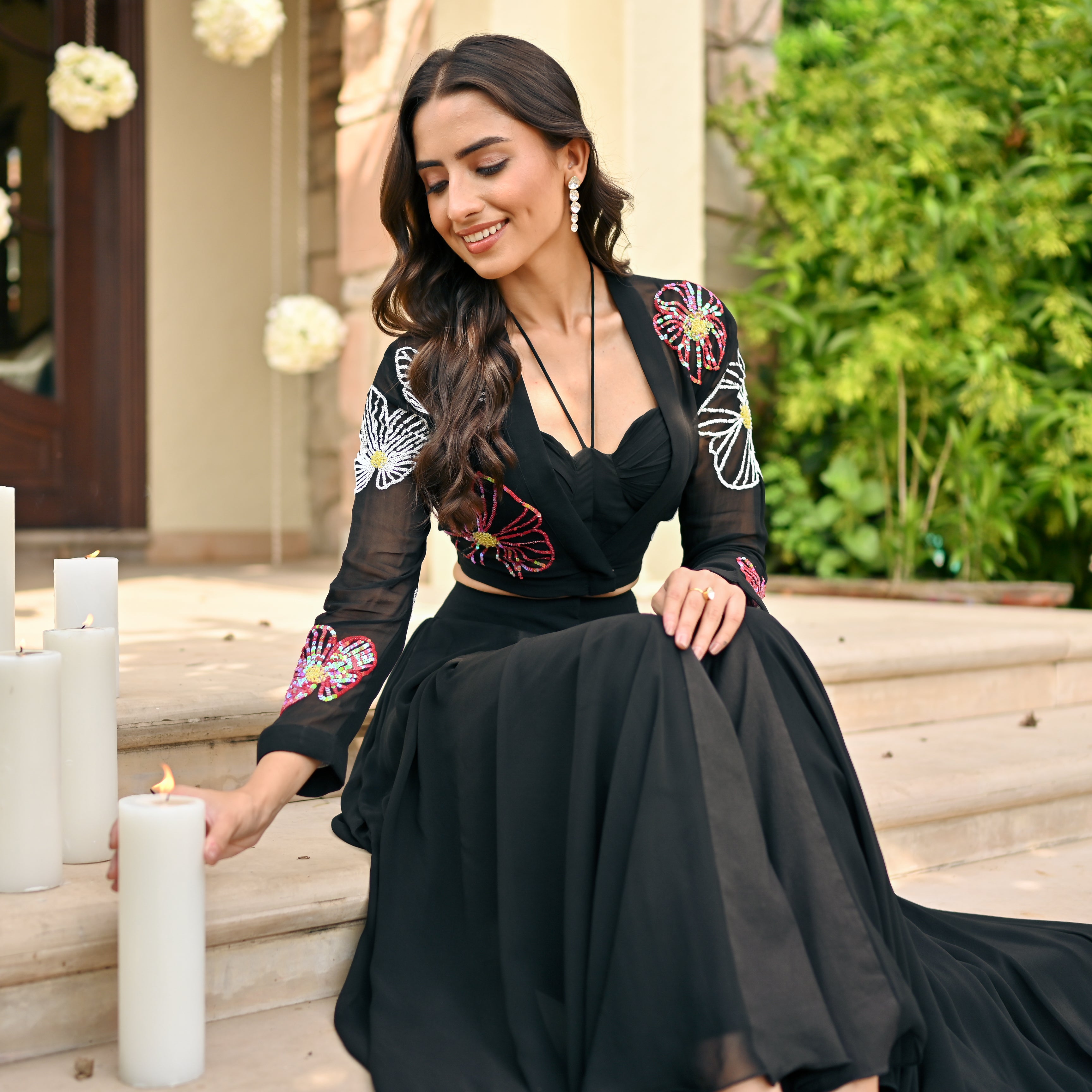 Blingy Black Co-ord Set