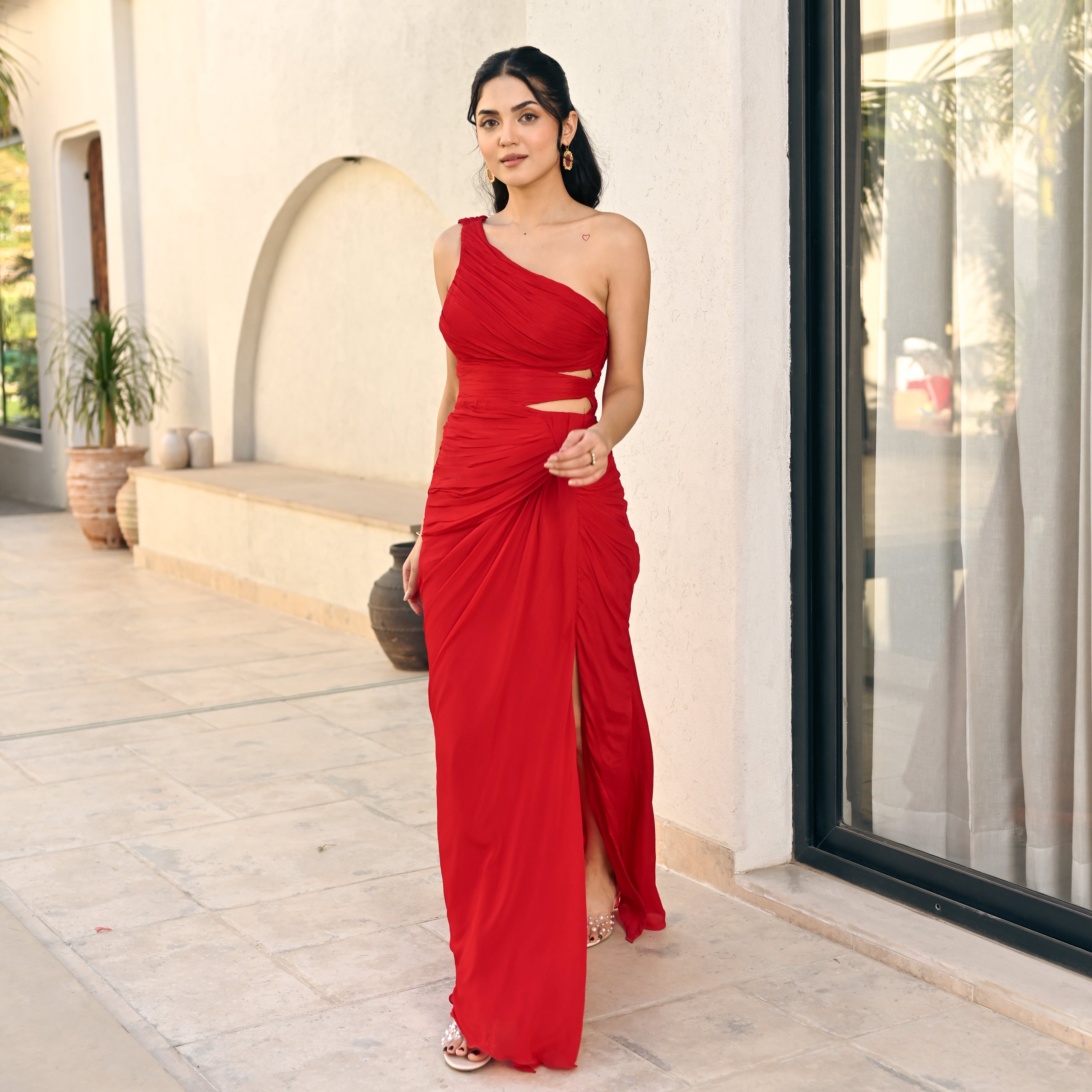 Lustrous Bliss Long Dress