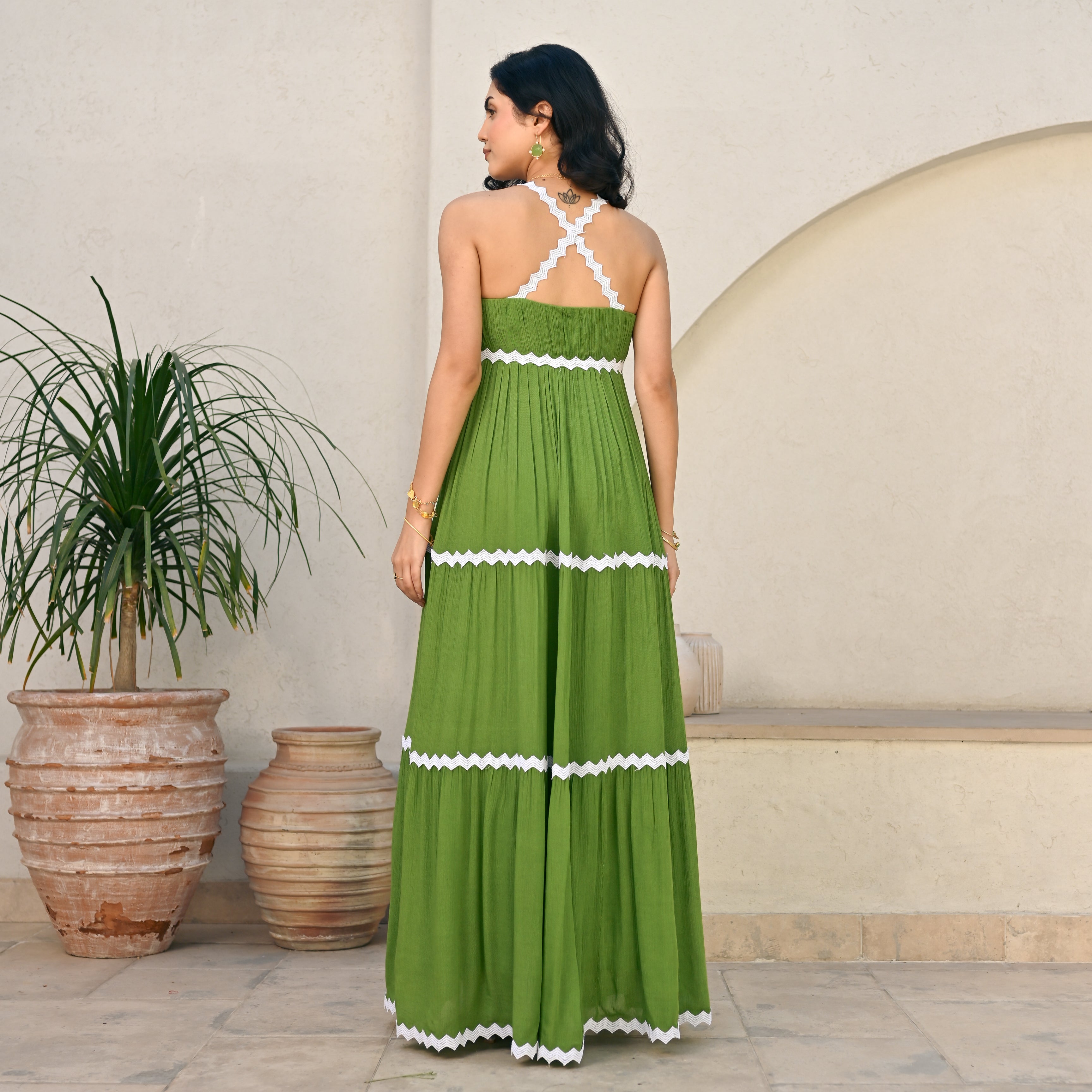 Sage Mist Long Dress