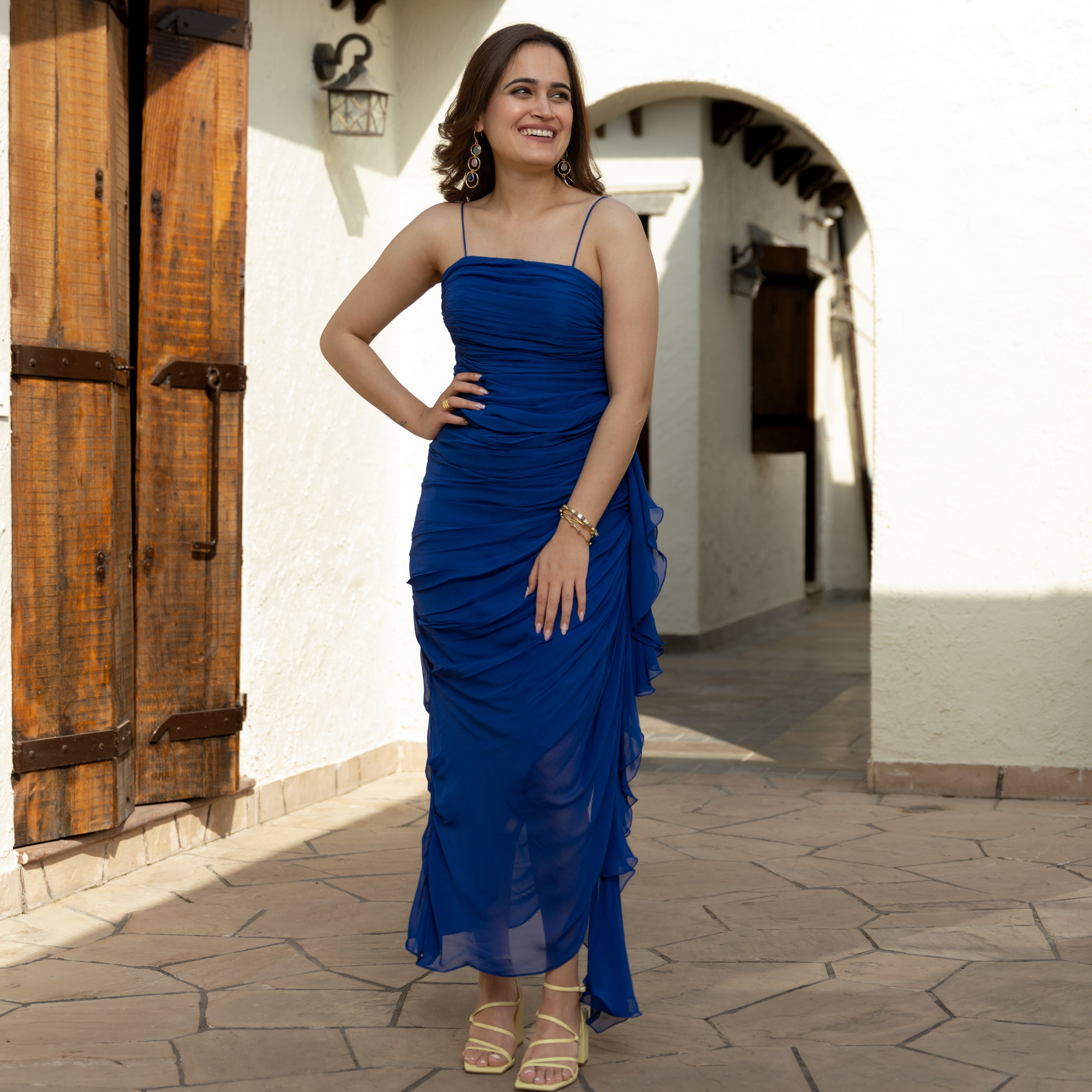 Mermaid Royal Blue Dress