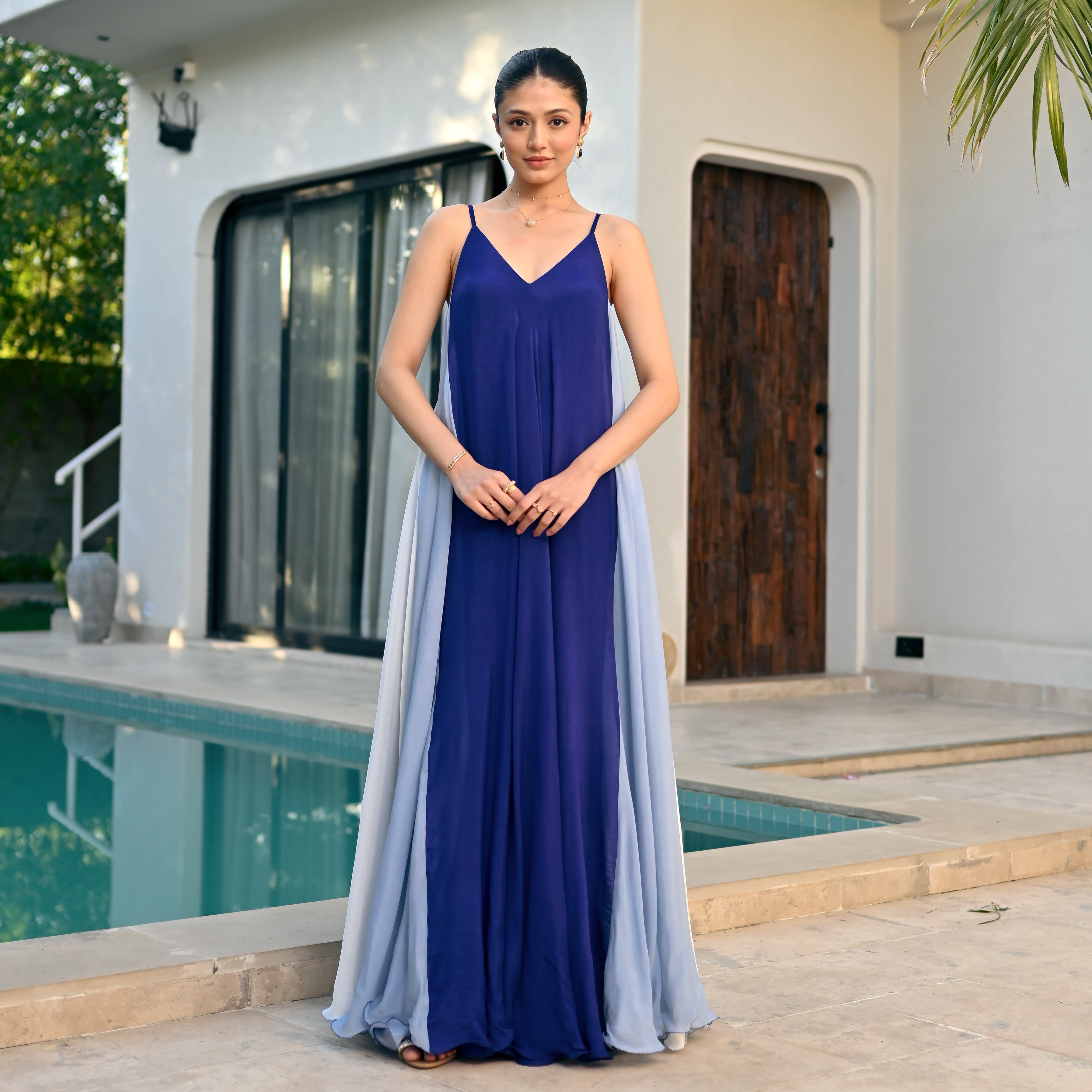 Lunar Waves Long Dress