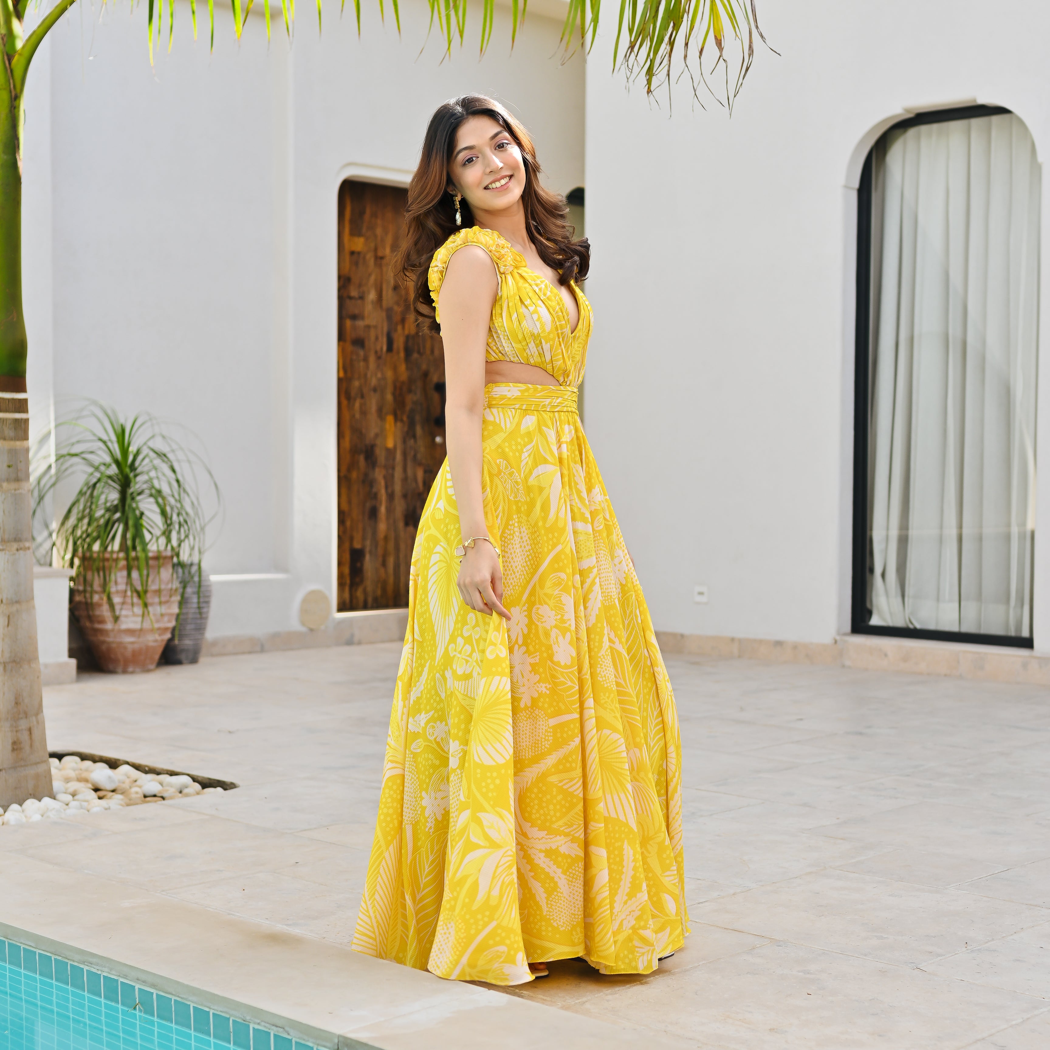 Gardenia Flora Dress