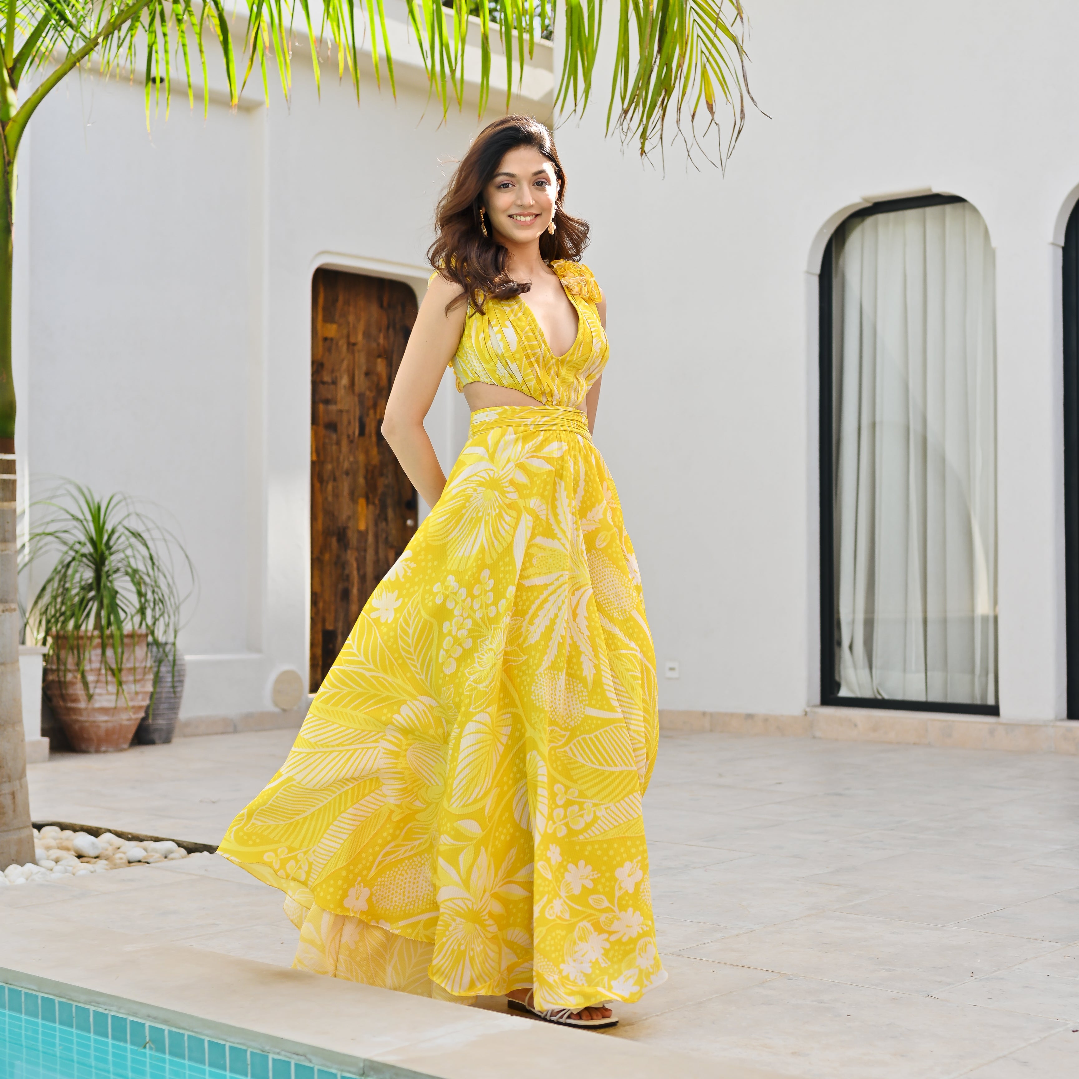 Gardenia Flora Dress