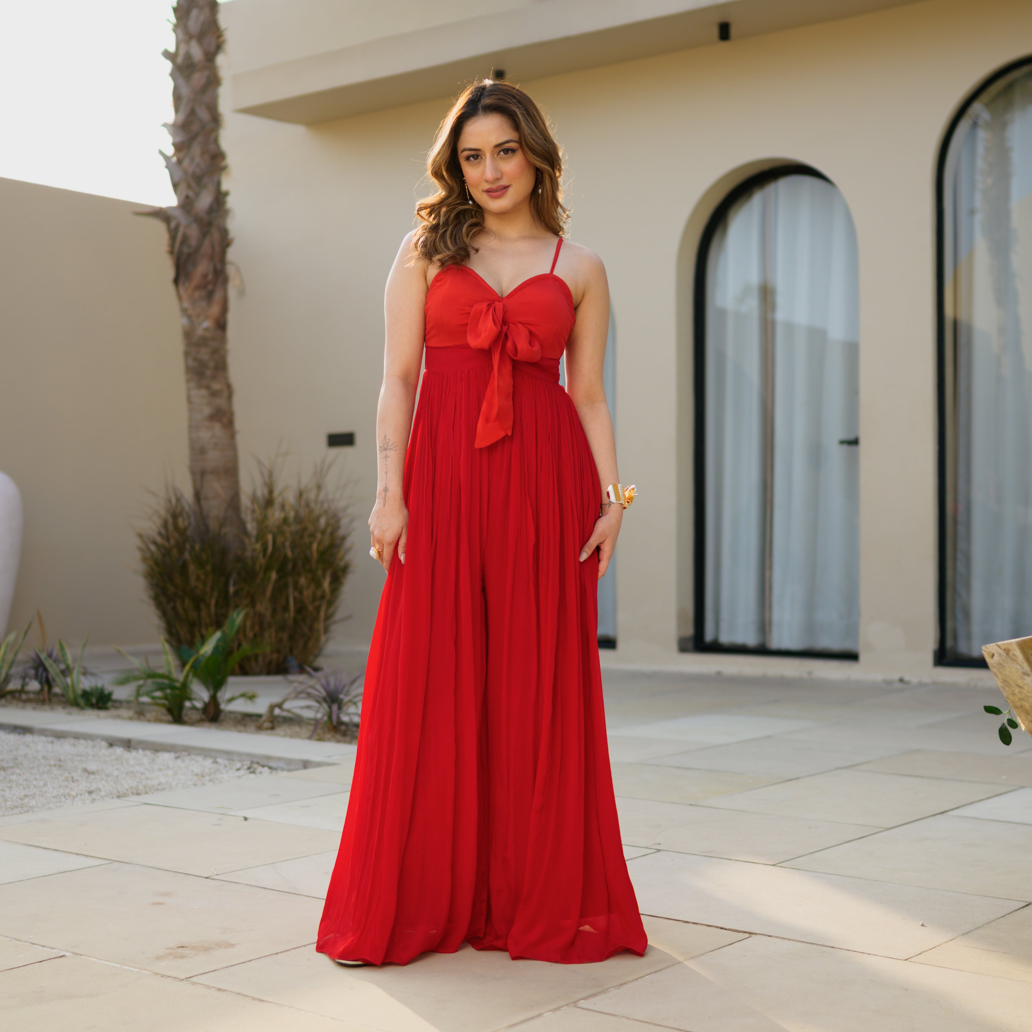 Tied In Love Jumpsuit