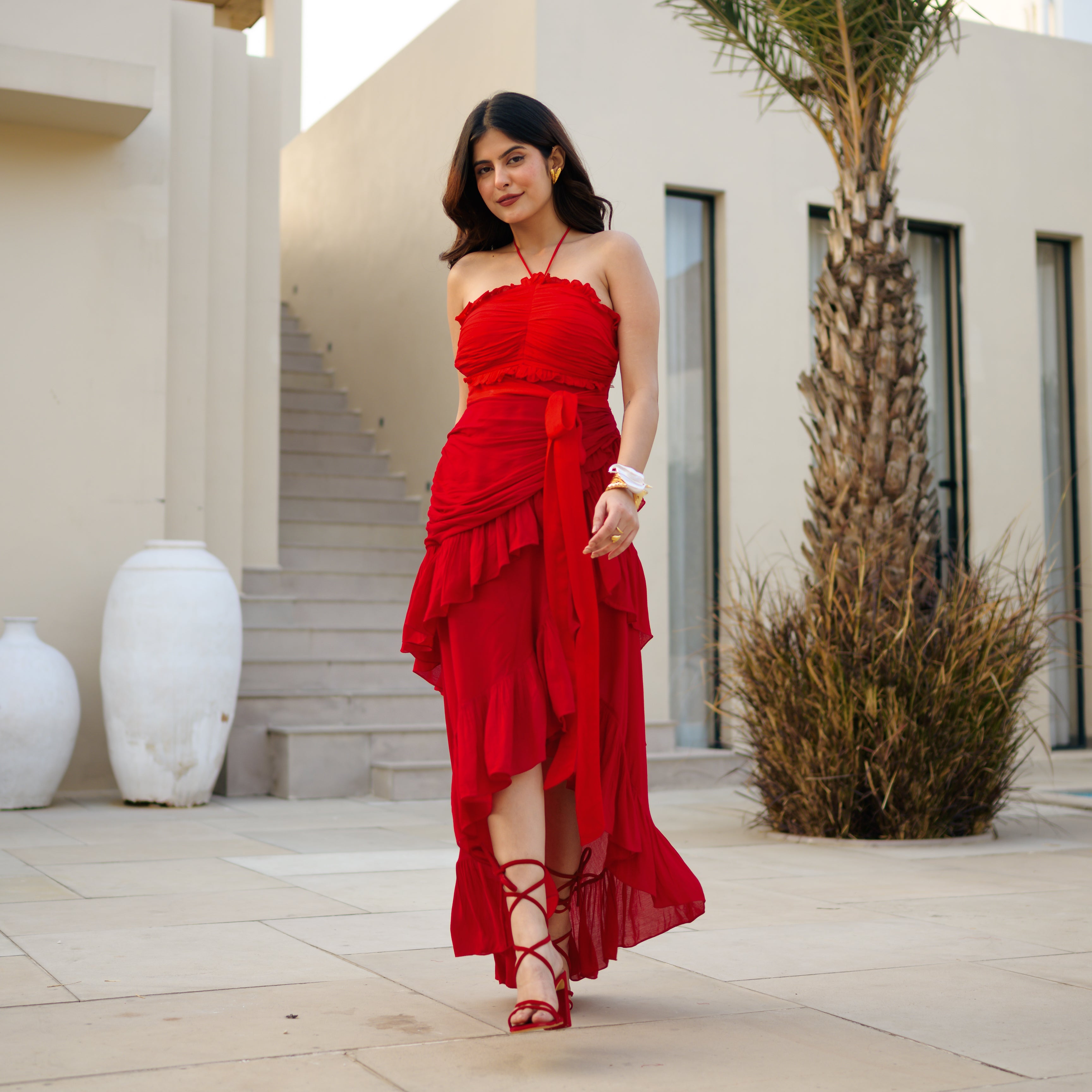 Arrabal Motion Long Dress