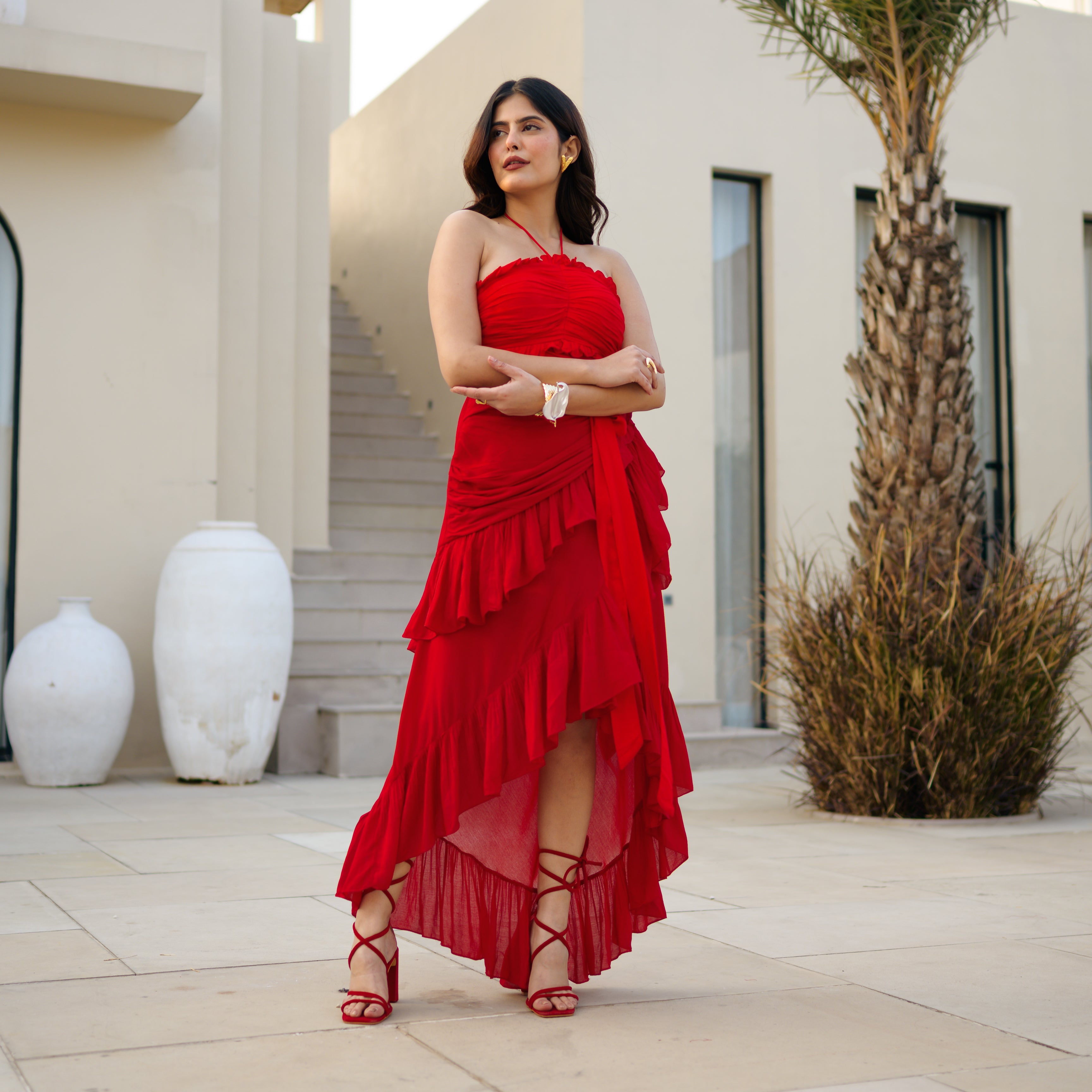 Arrabal Motion Long Dress