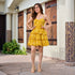 Mysterious Honey Short Dress