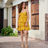 Mysterious Honey Short Dress