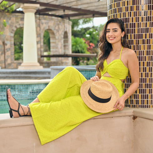Sour Candy Backless Jumpsuit