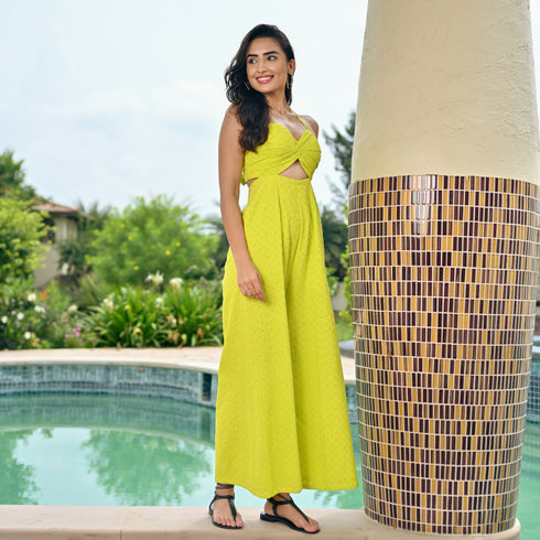 Sour Candy Backless Jumpsuit