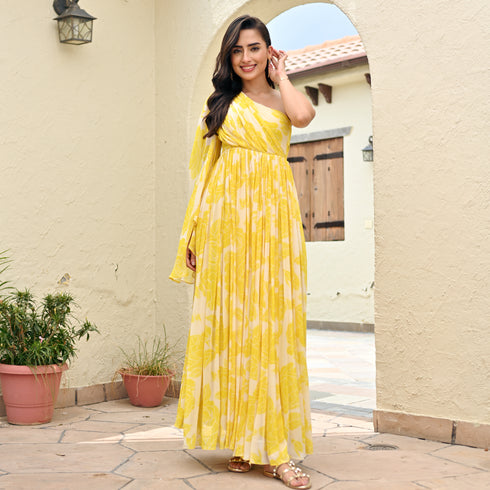 Bussy Lizzie One-Shoulder Dress