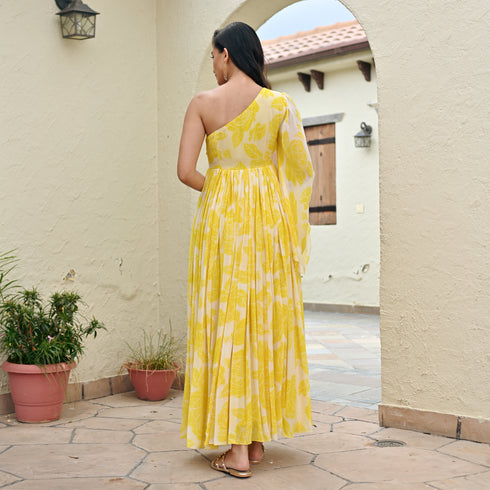Bussy Lizzie One-Shoulder Dress