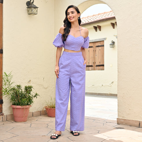 Mystic Mauve Co-ord Set