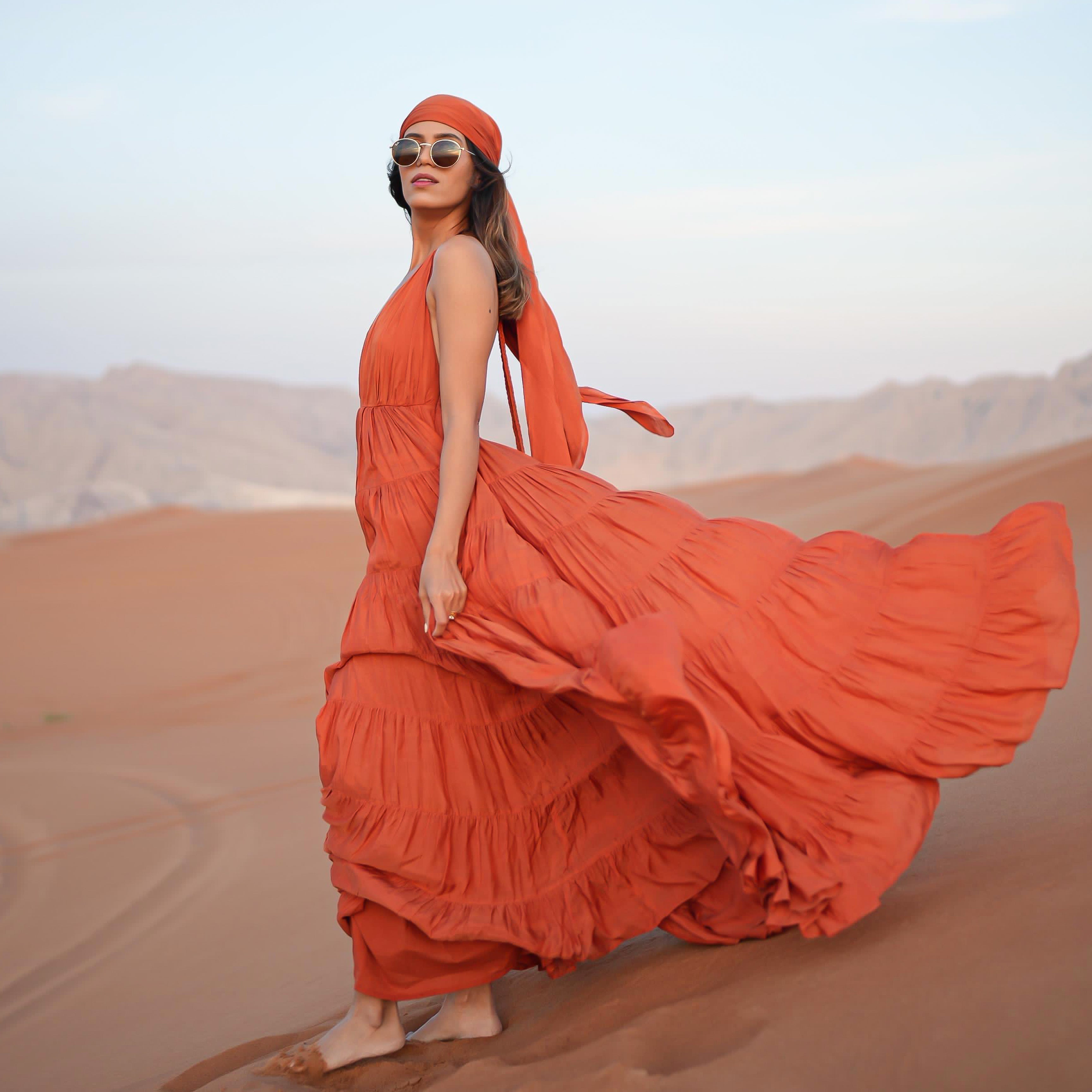 Aakriti Rana in Tangy Attire 2-Piece Set