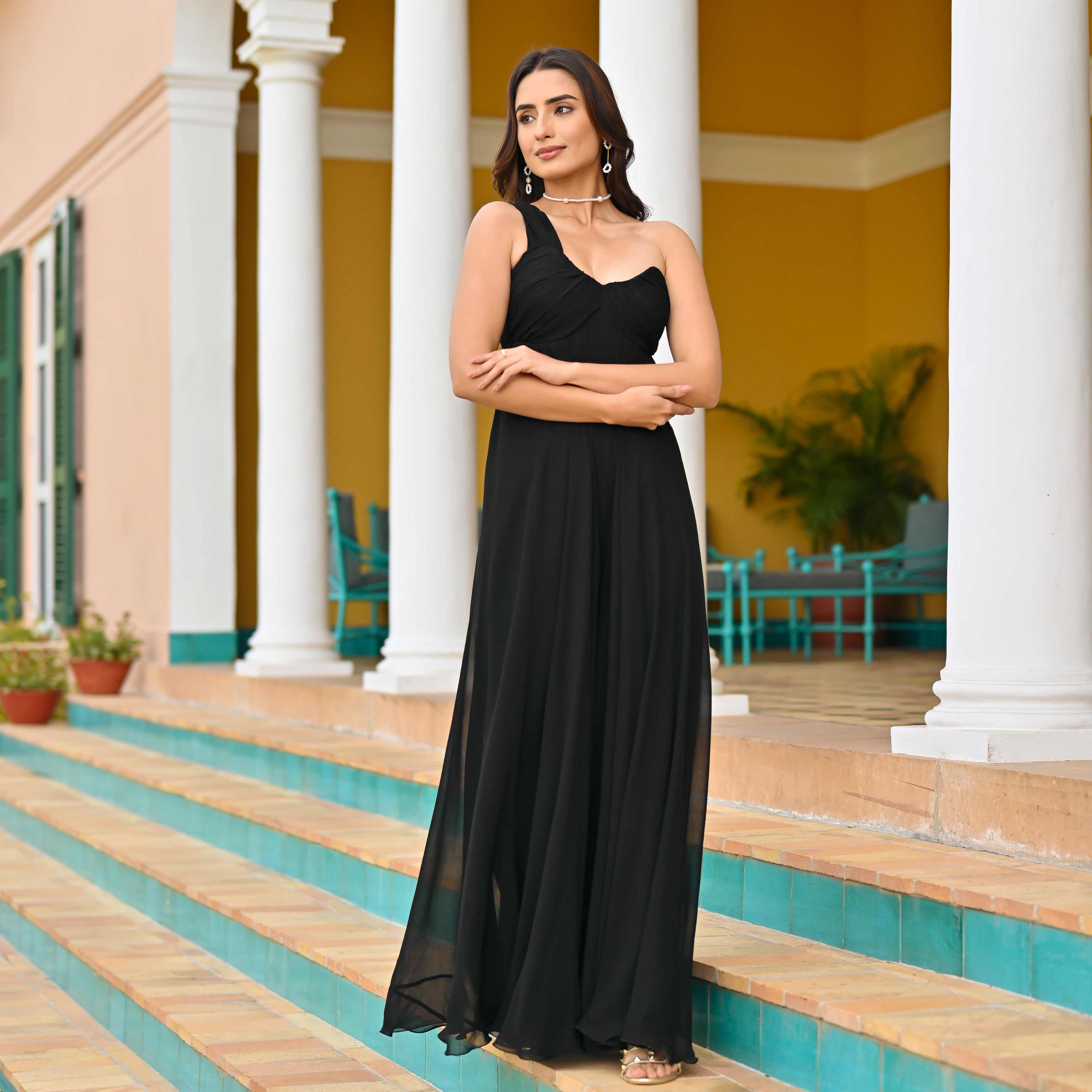 Eclipse Flared Jumpsuit