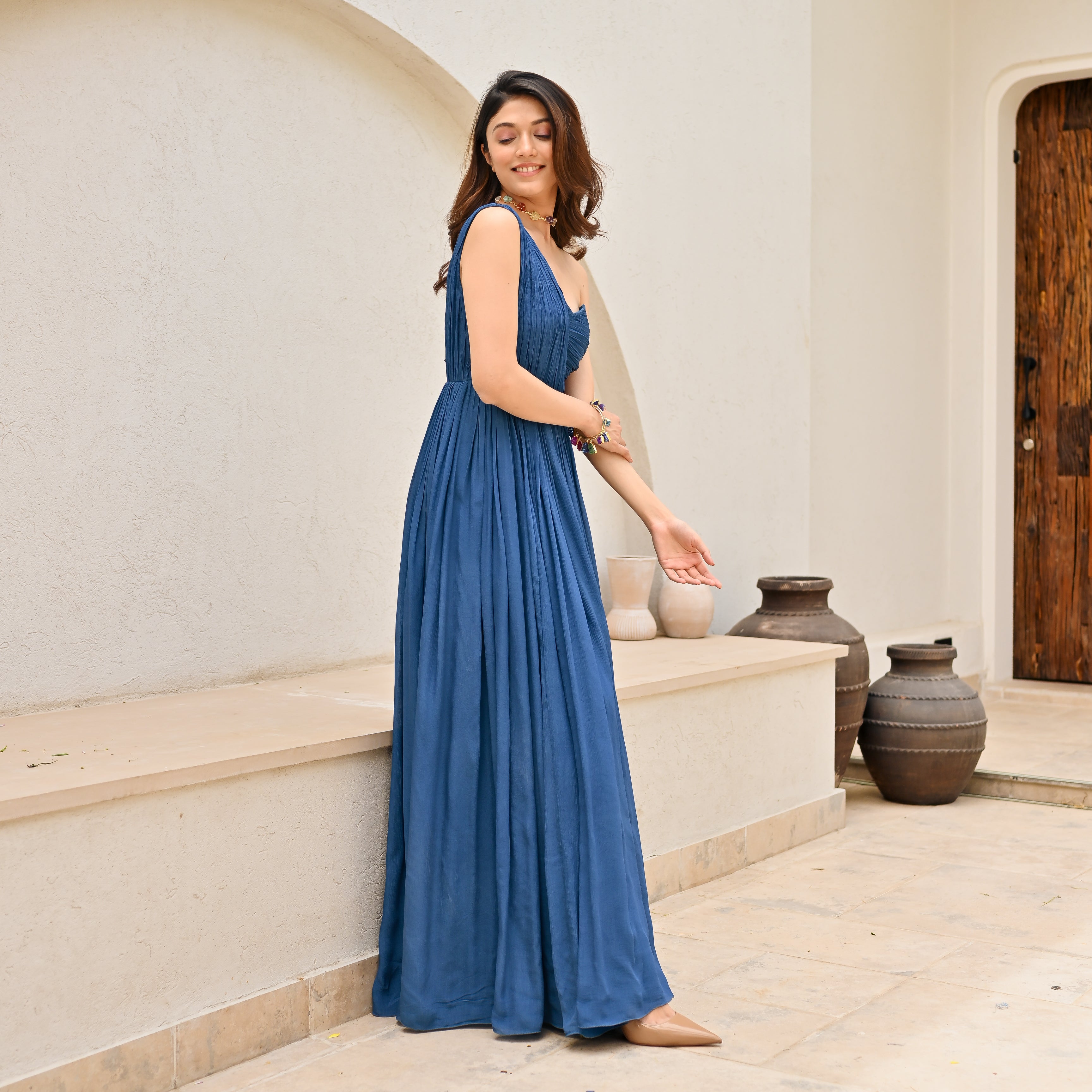 Majestic Lush Long Dress