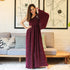 Cordovan Pleated Jumpsuit