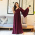Cordovan Pleated Jumpsuit
