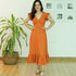 Hawaiian Sunset Cotton Dress