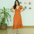 Hawaiian Sunset Cotton Dress