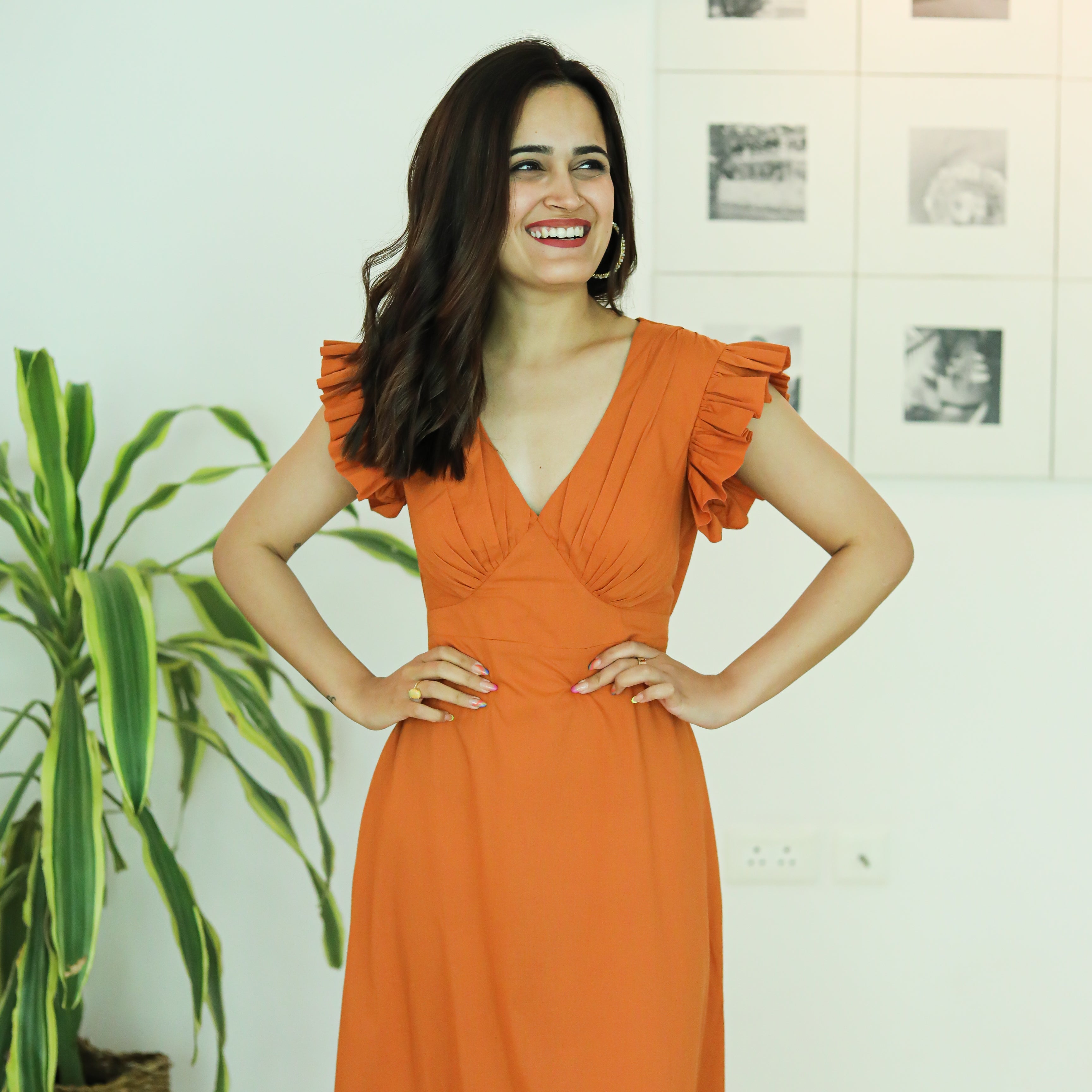 Hawaiian Sunset Cotton Dress