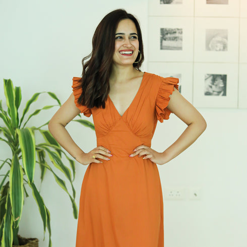 Hawaiian Sunset Cotton Dress