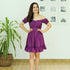 Purple Magic Short Dress