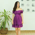 Purple Magic Short Dress