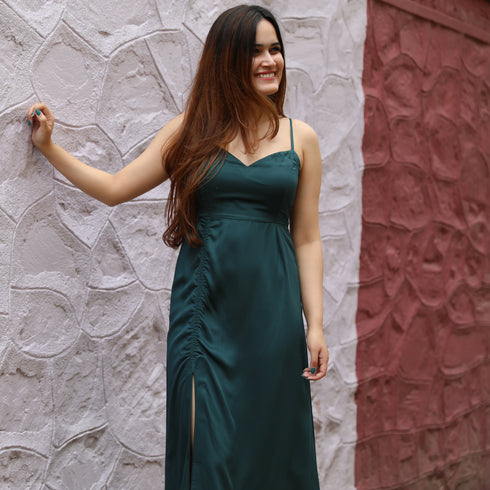 June Bug Satin Dress