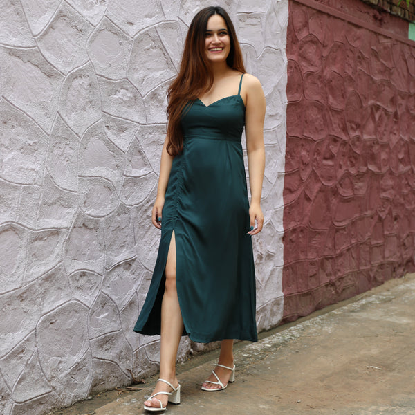 June Bug Satin Dress