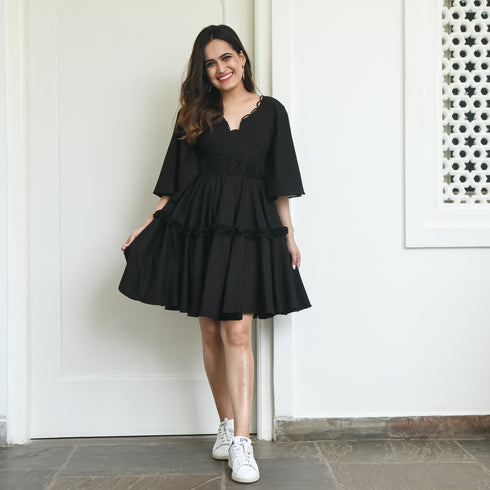 Ebony Cotton Dress
