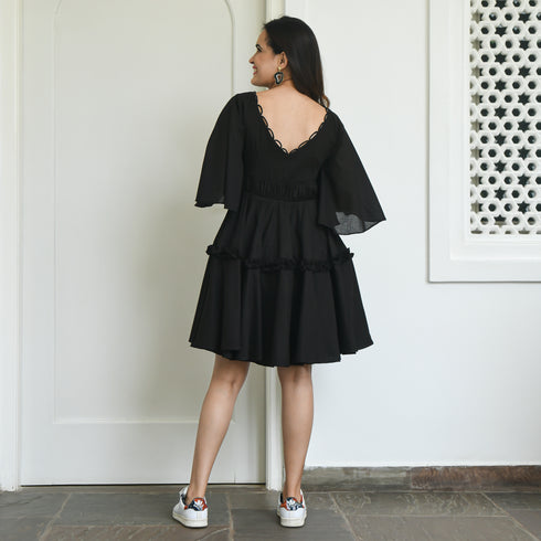 Ebony Cotton Dress