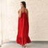 Currant Red Long Dress